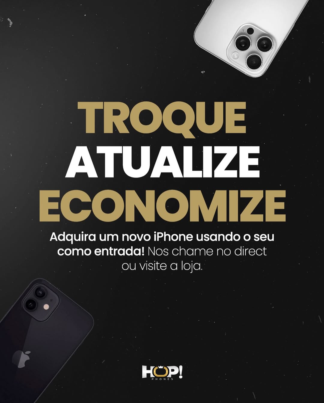 Post da HOPI Phones sobre usar seu iPhone como parte do pagamento